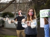 Melbourne couples give away free face masks